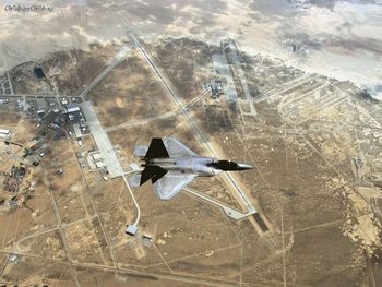 F22 Over Edwards screenshot