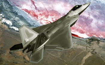 F22 Raptor Fly Over screenshot