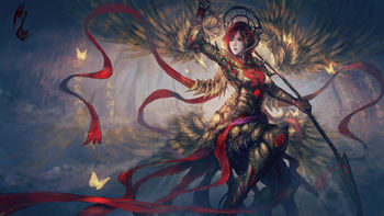 Fantasy Warrior Artwork screenshot