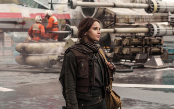 Felicity Jones Rogue One screenshot