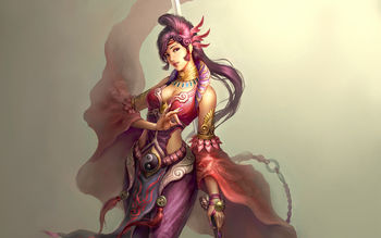 Female Taoist wallpaper preview
