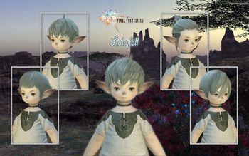 FFXIV Lalafell Male Hairstyle Wallpaper screenshot