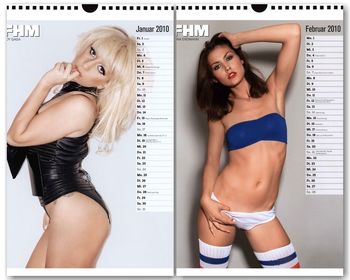 FHM Calendar 2010 screenshot