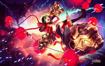 Firecracker Jinx League of Legends screenshot