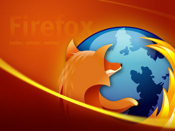 Firefox Safer Better Faster screenshot