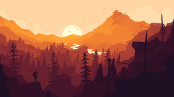 Firewatch 2016 Game screenshot