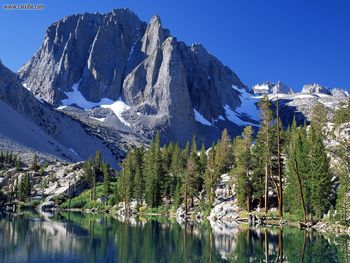 First Lake Sierra Nevada Range California screenshot