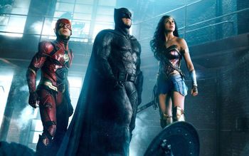 Flash Batman Wonder Woman Justice League screenshot