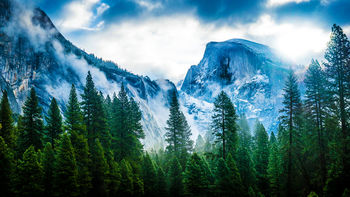 Fog Over Mountains screenshot