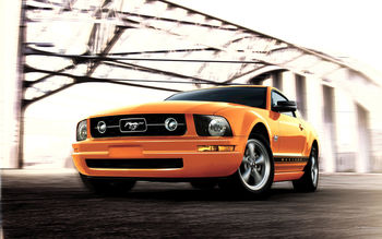 Ford Mustang Yellow screenshot