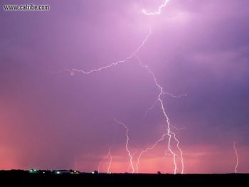 Fork Lightning Clouds screenshot