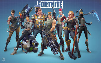 Fortnite Game 2017 5K screenshot