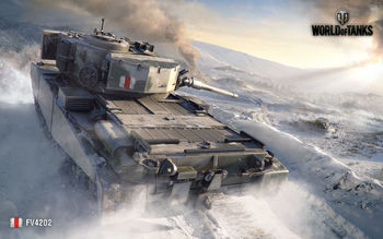FV4202 World of Tanks screenshot