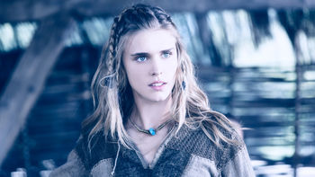 Gaia Weiss in Vikings screenshot