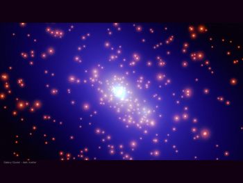 Galaxy Cluster Dark Matter screenshot