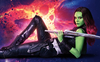 Gamora Guardians of the Galaxy Vol 2 4K 8K screenshot