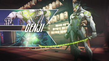 Genji Overwatch screenshot