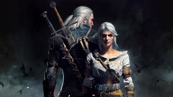 Geralt Ciri The Witcher 3 Wild Hunt screenshot