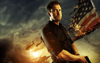 Gerard Butler in Olympus Has Fallen screenshot