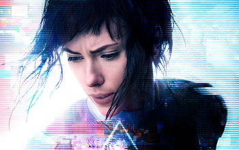 Ghost in the Shell  Scarlett Johansson 4K screenshot