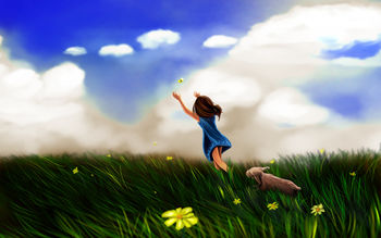 Girl Butterfly Play screenshot