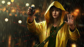 Girl in Rain screenshot