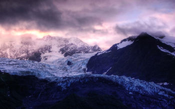 Glacier Sunrise screenshot
