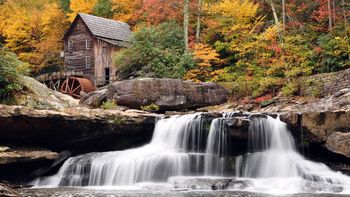 Glade Creek Babcock State Park - West Virginia screenshot