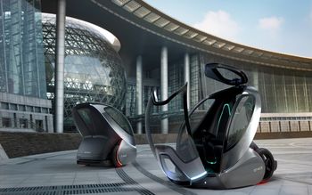 GM EN V Concept Future Car screenshot