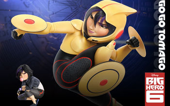 Go Go Tomago in Big Hero 6 screenshot