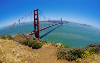Golden Gate bridge, San Francisco screenshot