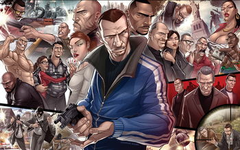 Grand Theft Auto IV Characters screenshot