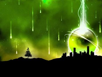 Green Abstract City screenshot