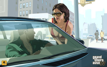 GTA IV Young Lady screenshot