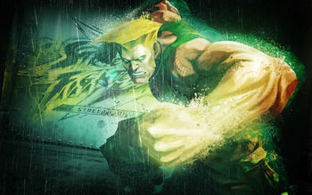 Guile in Street Fighter screenshot