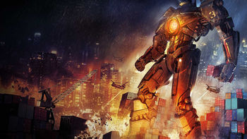 Gypsy Danger in Pacific Rim screenshot