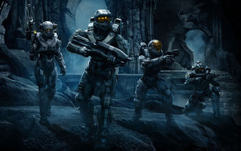 Halo 5 Guardians Team Chief screenshot