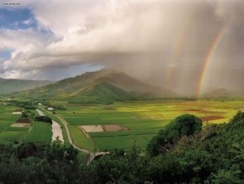 Hanalei River Valley Kauai Hawaii screenshot