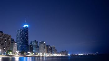 Hancock Center At Night screenshot