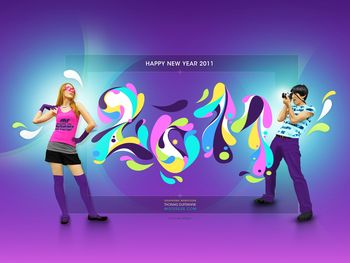 Happy New Year 2011 HD screenshot