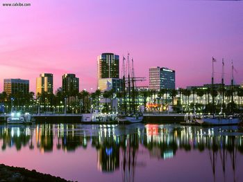 Harbor Sunset Long Beach, California screenshot