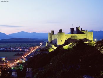 Harlech Castle Gwynedd Wales United Kingdom screenshot