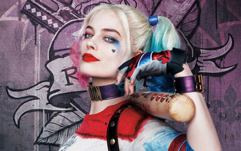 Harley Quinn  Margot Robbie Suicide Squad 4K 8K screenshot