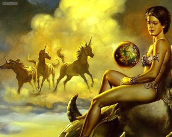 Harmony By Boris Vallejo screenshot