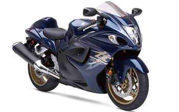 Hayabusa Suzuki Blue Bike screenshot