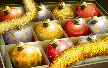 HD Christmas Balls screenshot