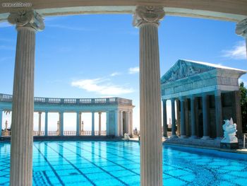 Hearst Castle Pool San Simeon, California screenshot