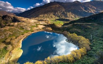 Heart Lake, New Zealand screenshot