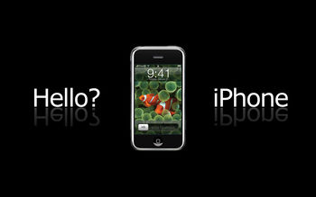 Hello iPhone Widescreen screenshot