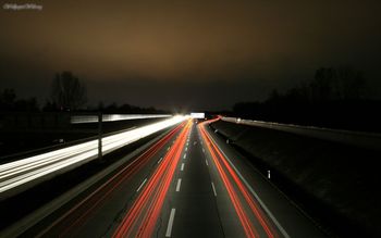 High Way At Night screenshot